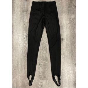 H&M Stirrup Leggings Black Professional XS